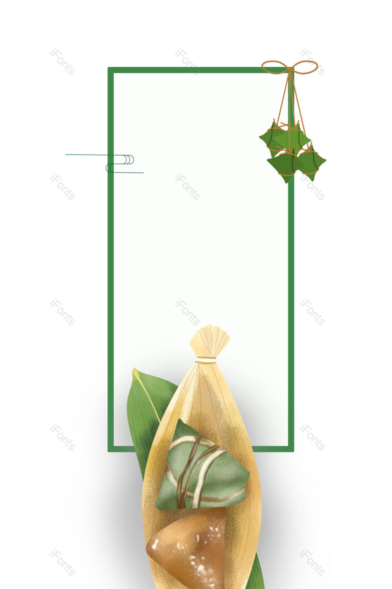 边框图片,端午元素,装饰元素PNG,边框元素免抠素材